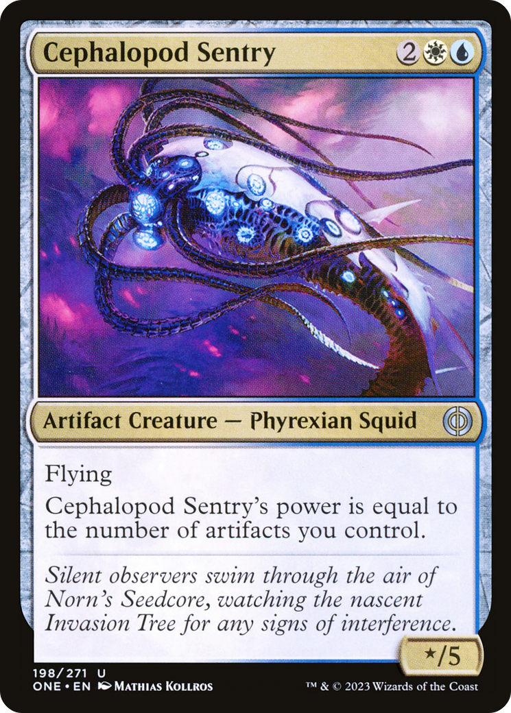 Cephalopod Sentry [Phyrexia: All Will Be One] | Arkham Games and Comics