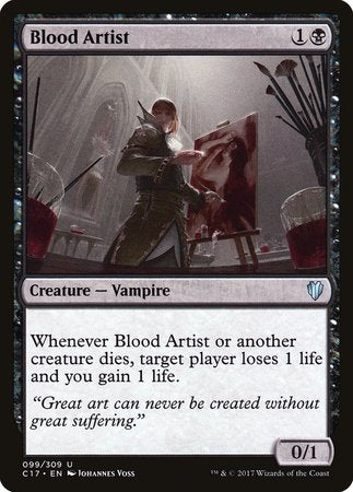 Blood Artist [Commander 2017] | Arkham Games and Comics