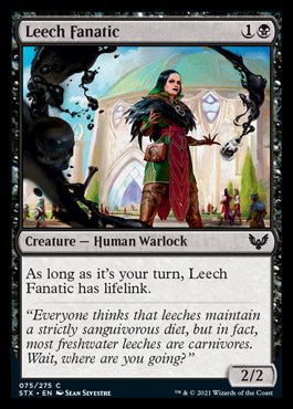 Leech Fanatic [Strixhaven: School of Mages] | Arkham Games and Comics