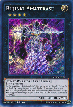 Bujinki Amaterasu [MP15-EN029] Secret Rare | Arkham Games and Comics