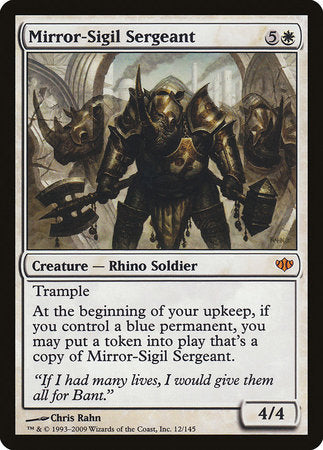 Mirror-Sigil Sergeant [Conflux] | Arkham Games and Comics