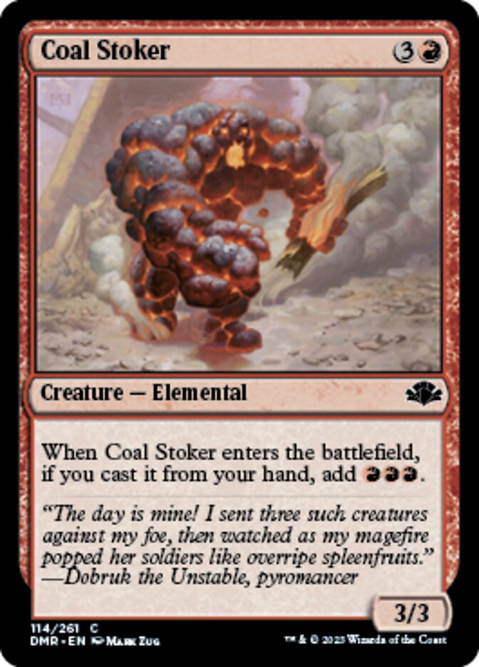 Coal Stoker [Dominaria Remastered] | Arkham Games and Comics