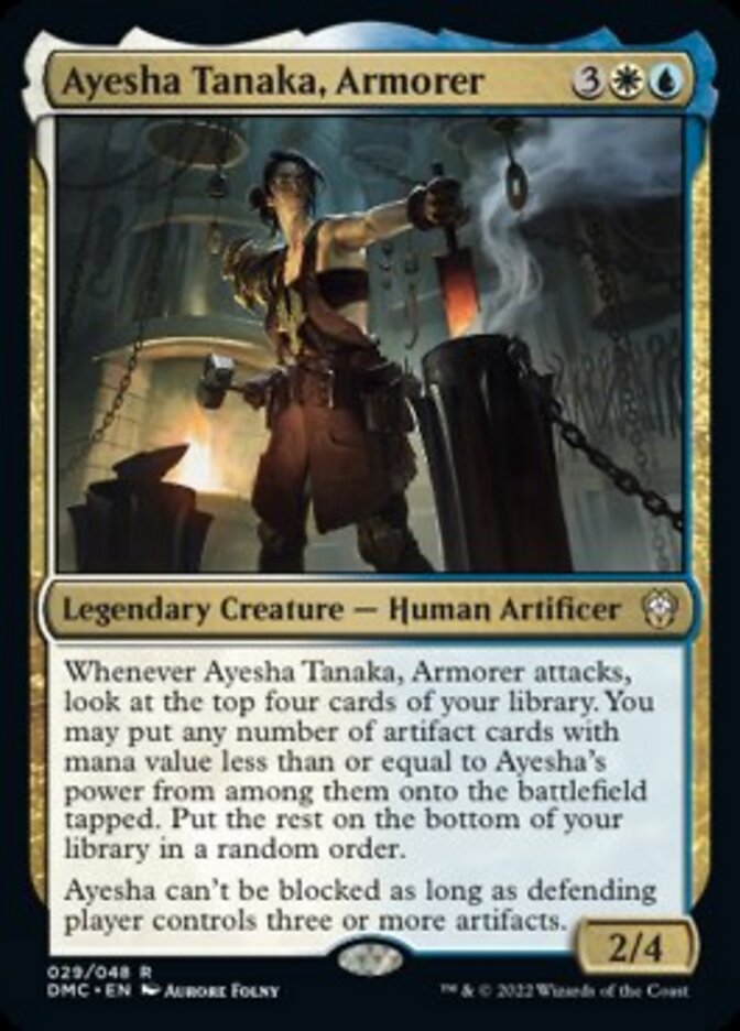 Ayesha Tanaka, Armorer [Dominaria United Commander] | Arkham Games and Comics