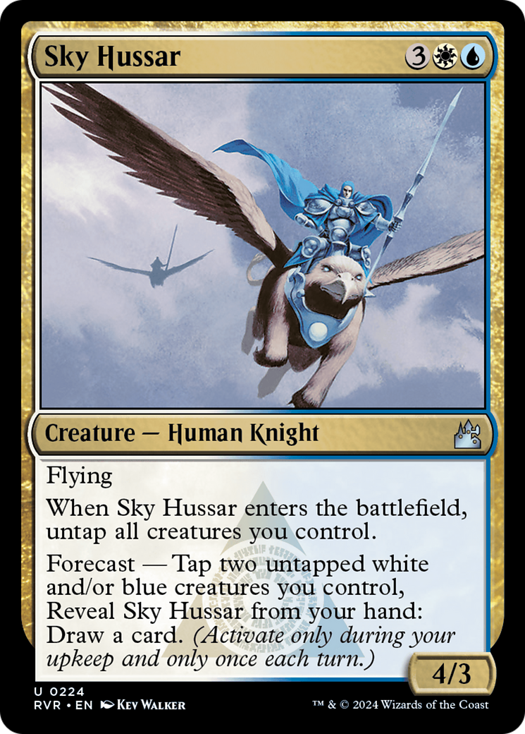 Sky Hussar [Ravnica Remastered] | Arkham Games and Comics