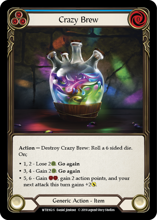 Crazy Brew [WTR162-S] (Welcome to Rathe)  Alpha Print Rainbow Foil | Arkham Games and Comics