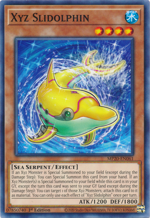 Xyz Slidolphin [MP20-EN061] Common | Arkham Games and Comics