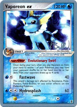 Vaporeon ex (110/113) (Eeveelutions - Jimmy Ballard) [World Championships 2006] | Arkham Games and Comics