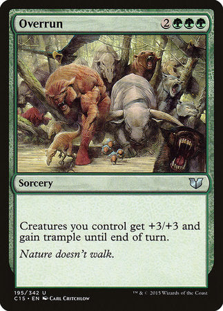 Overrun [Commander 2015] | Arkham Games and Comics