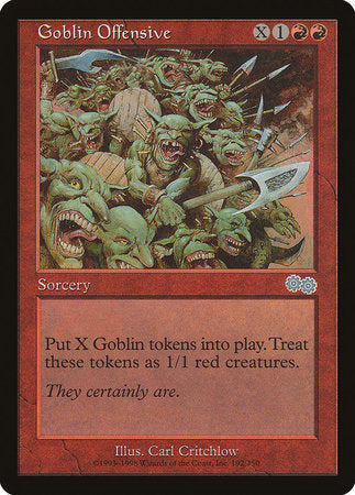 Goblin Offensive [Urza's Saga] | Arkham Games and Comics