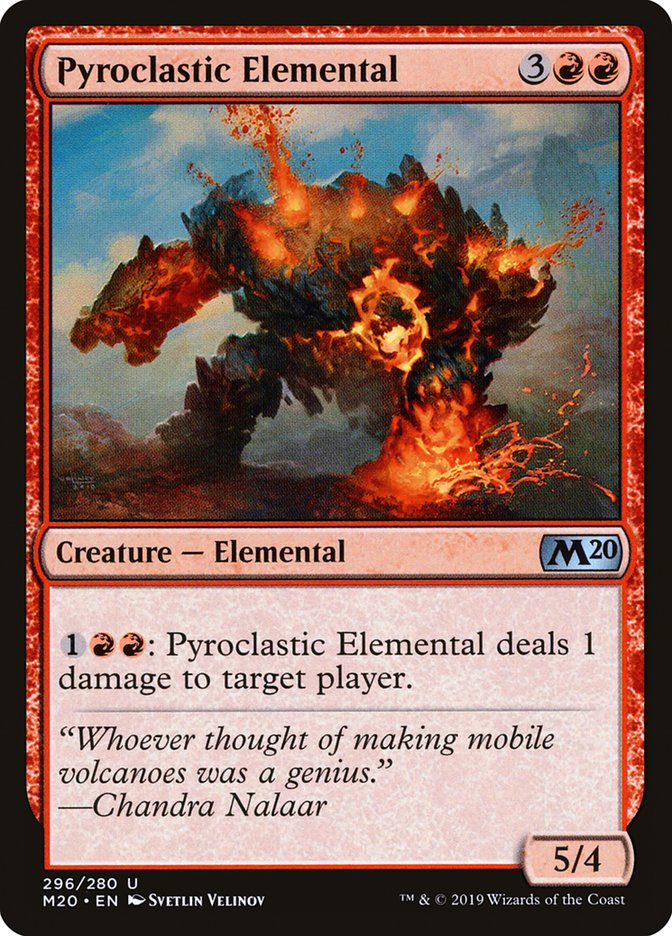 Pyroclastic Elemental [Core Set 2020] | Arkham Games and Comics