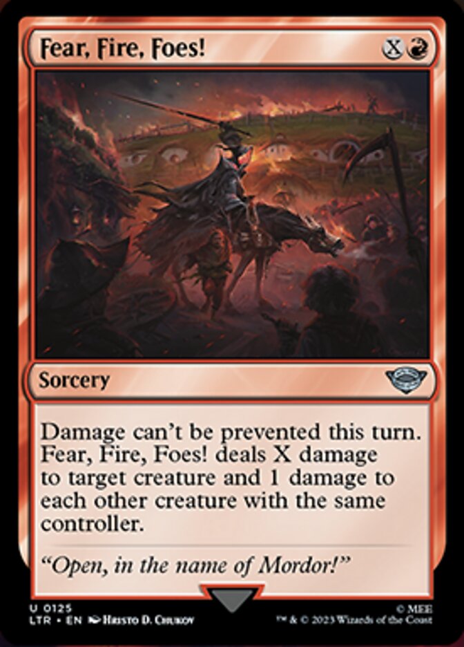Fear, Fire, Foes! [The Lord of the Rings: Tales of Middle-Earth] | Arkham Games and Comics