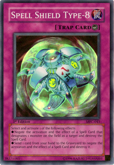 Spell Shield Type-8 [MFC-043] Super Rare | Arkham Games and Comics