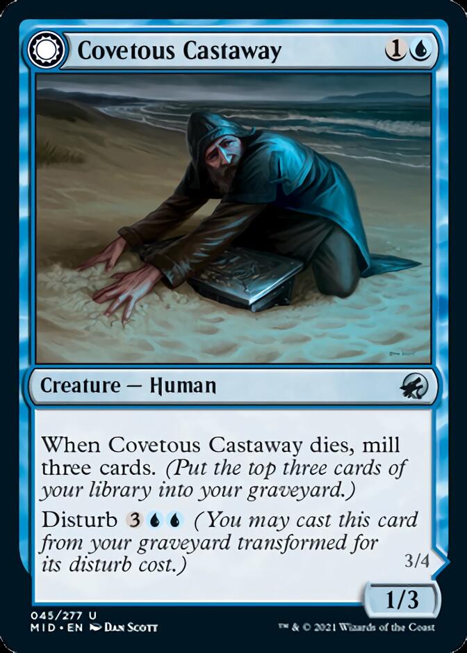 Covetous Castaway // Ghostly Castigator [Innistrad: Midnight Hunt] | Arkham Games and Comics