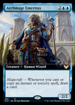 Archmage Emeritus (Extended) [Strixhaven: School of Mages] | Arkham Games and Comics