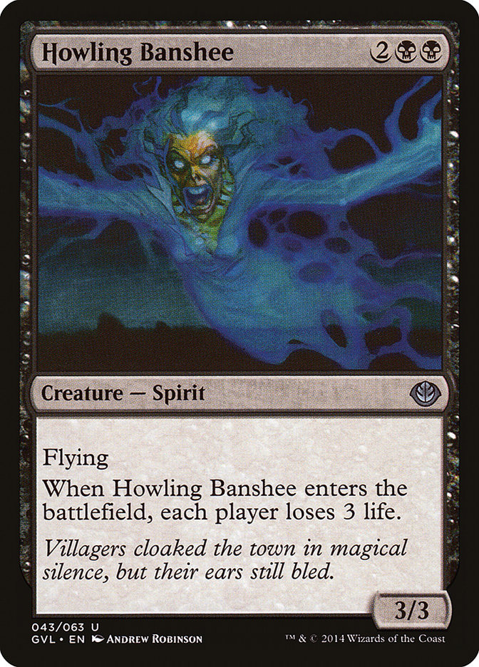 Howling Banshee (Garruk vs. Liliana) [Duel Decks Anthology] | Arkham Games and Comics