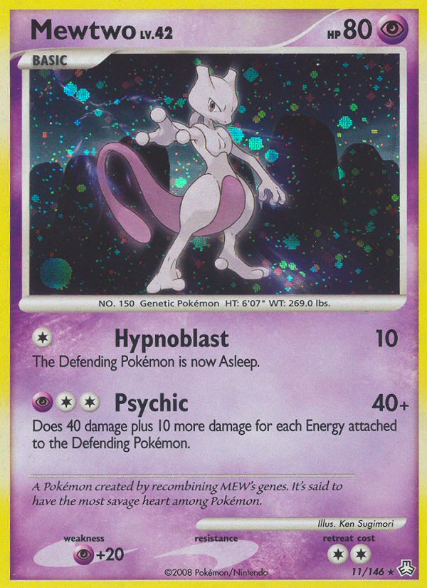 Mewtwo (11/146) [Diamond & Pearl: Legends Awakened] | Arkham Games and Comics