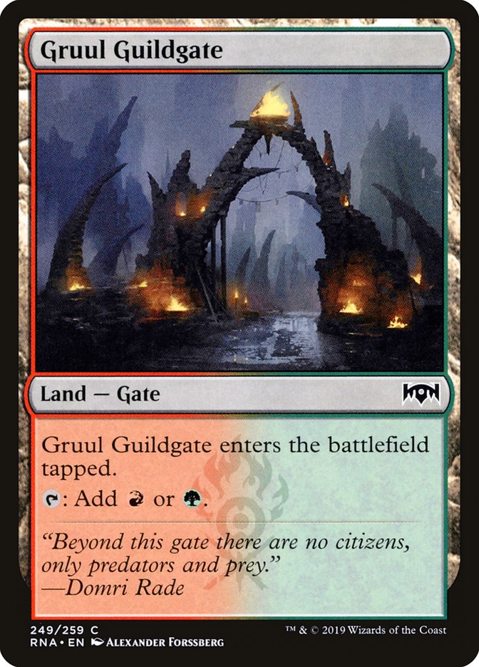 Gruul Guildgate (249/259) [Ravnica Allegiance] | Arkham Games and Comics