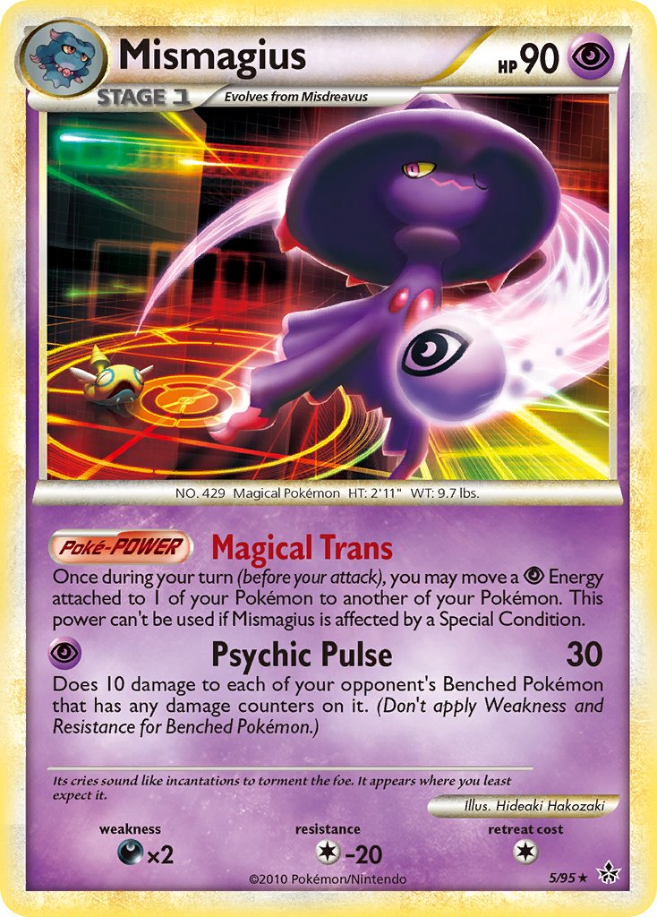 Mismagius (5/95) (Theme Deck Exclusive) [HeartGold & SoulSilver: Unleashed] | Arkham Games and Comics