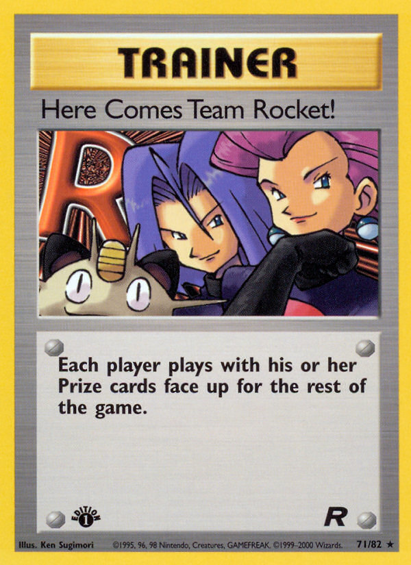 Here Comes Team Rocket! (71/82) [Team Rocket 1st Edition] | Arkham Games and Comics