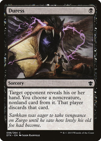 Duress [Dragons of Tarkir] | Arkham Games and Comics