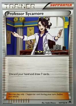 Professor Sycamore (107/122) (Infinite Force - Diego Cassiraga) [World Championships 2017] | Arkham Games and Comics