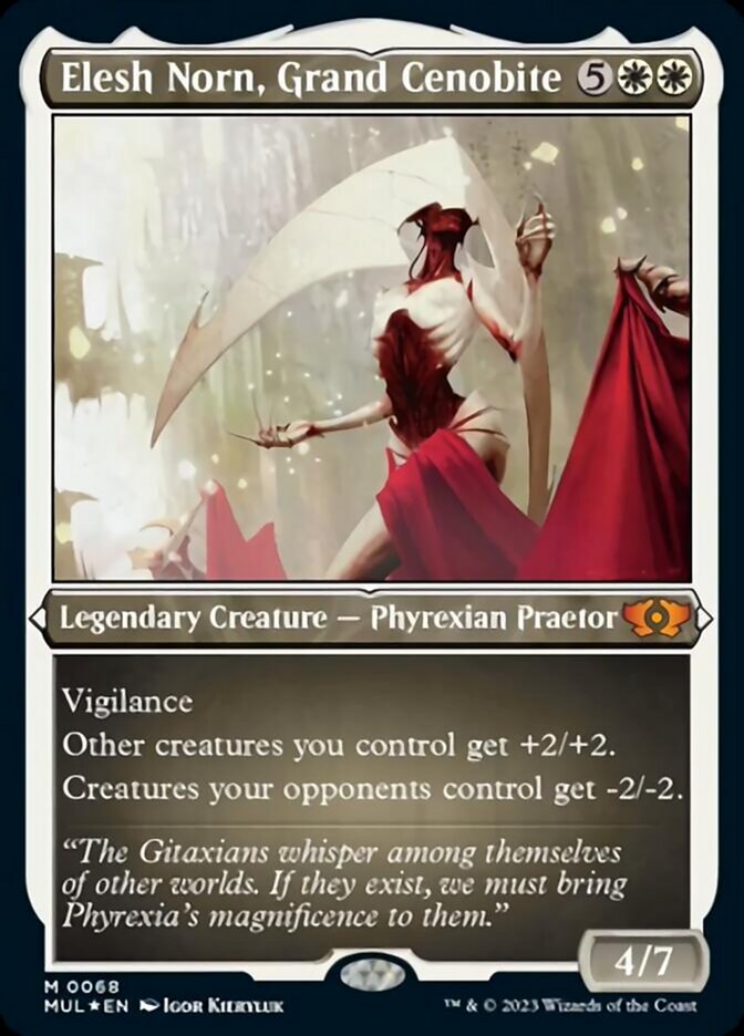 Elesh Norn, Grand Cenobite (Foil Etched) [Multiverse Legends] | Arkham Games and Comics