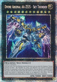 Divine Arsenal AA-ZEUS - Sky Thunder (Starlight Rare) [PHRA-EN045] Starlight Rare | Arkham Games and Comics