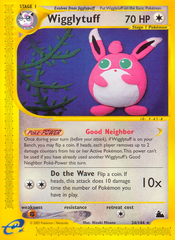 Wigglytuff (34/144) [Skyridge] | Arkham Games and Comics