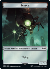 Necron Warrior // Insect [Universes Beyond: Warhammer 40,000 Tokens] | Arkham Games and Comics