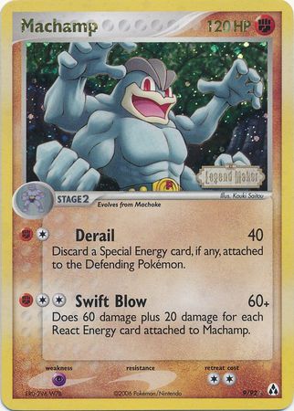 Machamp (9/92) (Stamped) [EX: Legend Maker] | Arkham Games and Comics