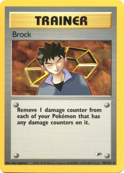 Brock (98/132) [Gym Heroes Unlimited] | Arkham Games and Comics