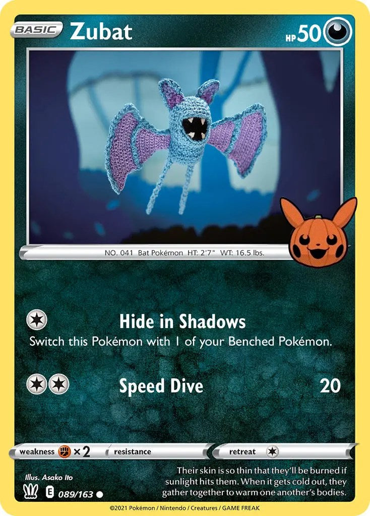 Zubat (089/163) [Trick or Trade] | Arkham Games and Comics