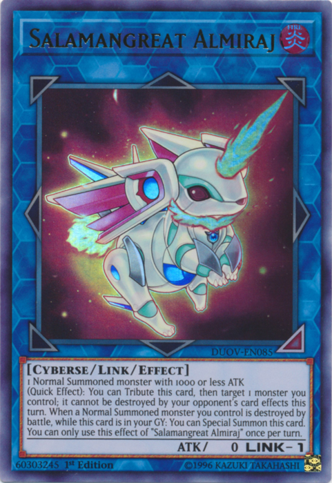 Salamangreat Almiraj [DUOV-EN085] Ultra Rare | Arkham Games and Comics