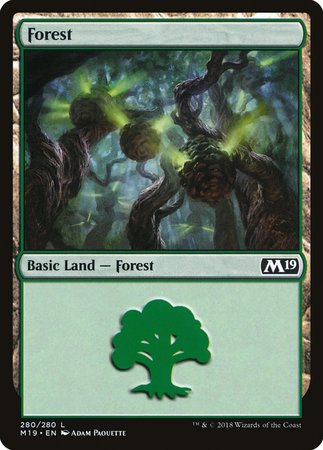 Forest (280) [Core Set 2019] | Arkham Games and Comics