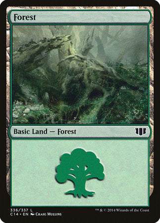 Forest (336) [Commander 2014] | Arkham Games and Comics