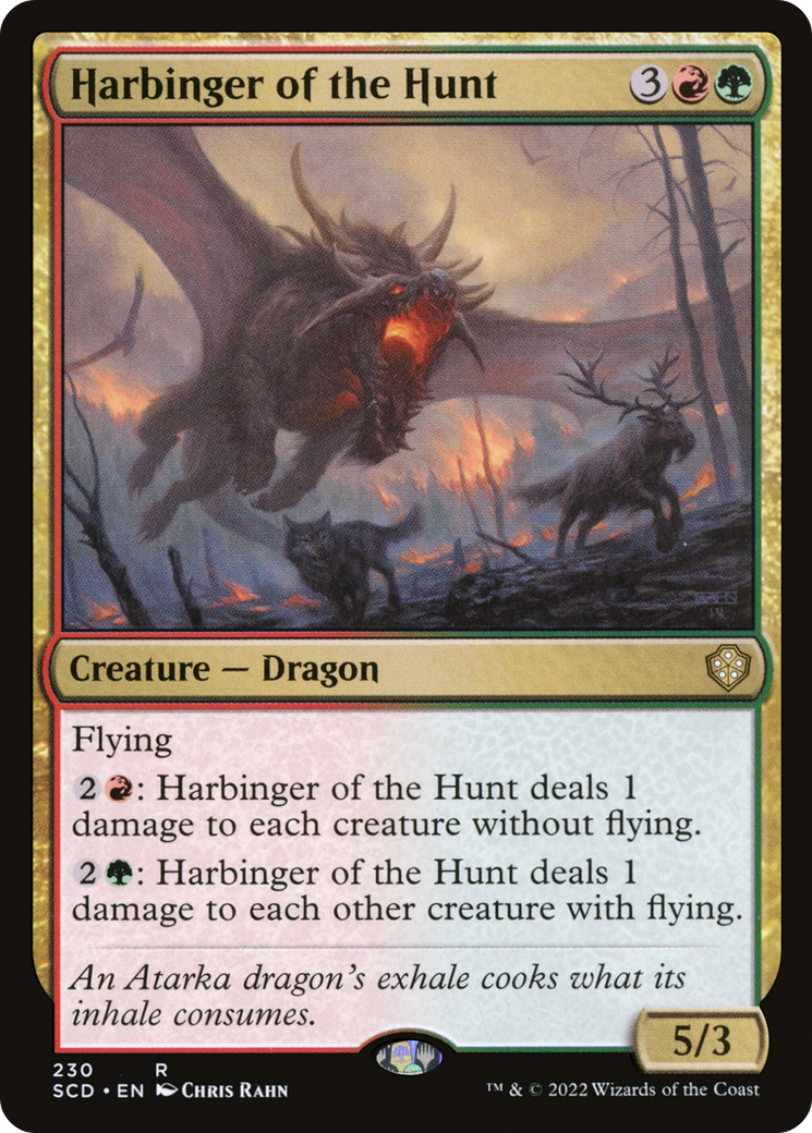 Harbinger of the Hunt [Starter Commander Decks] | Arkham Games and Comics