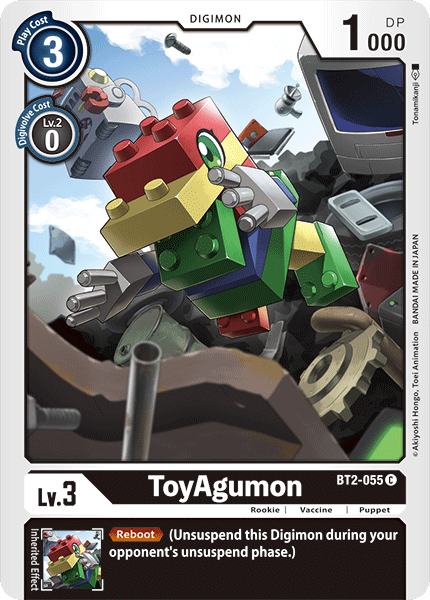 ToyAgumon [BT2-055] [Release Special Booster Ver.1.0] | Arkham Games and Comics