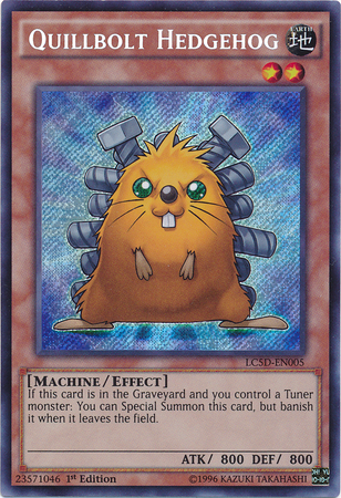 Quillbolt Hedgehog [LC5D-EN005] Secret Rare | Arkham Games and Comics