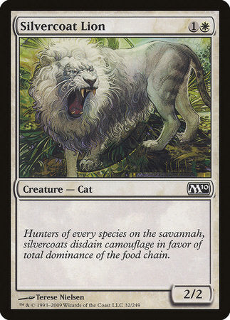 Silvercoat Lion [Magic 2010] | Arkham Games and Comics