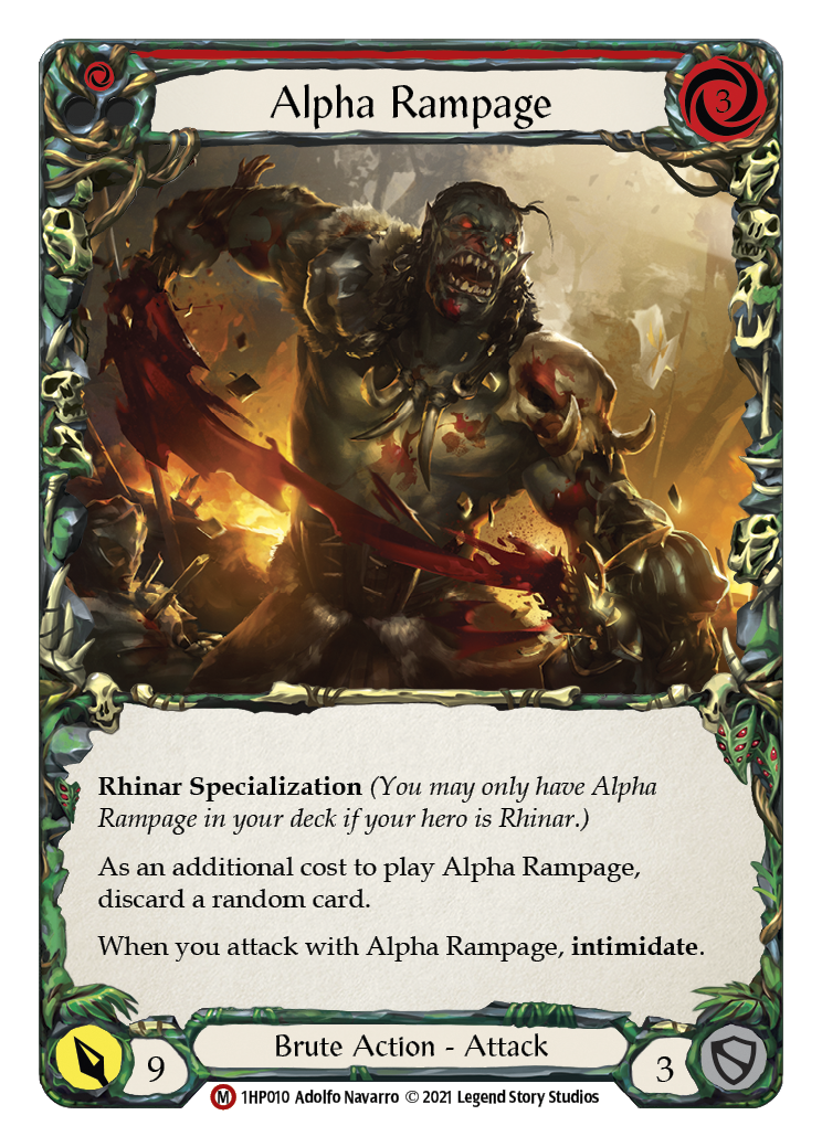 Alpha Rampage [1HP010] (History Pack 1) | Arkham Games and Comics