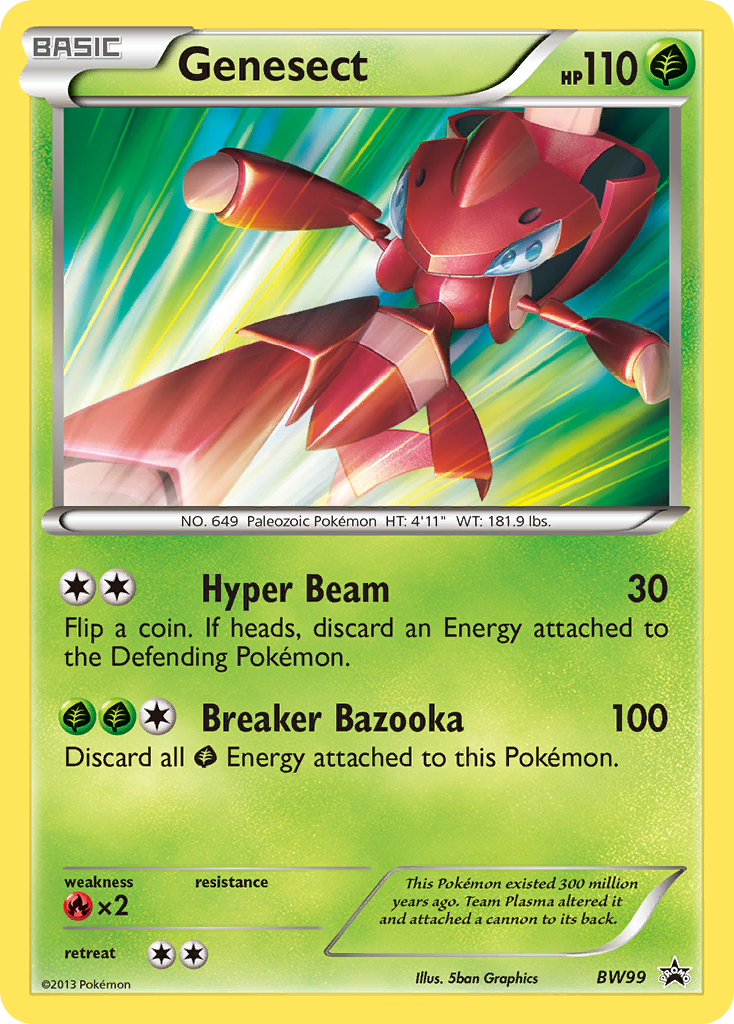 Genesect (BW99) [Black & White: Black Star Promos] | Arkham Games and Comics