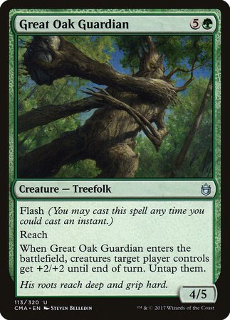 Great Oak Guardian [Commander Anthology] | Arkham Games and Comics