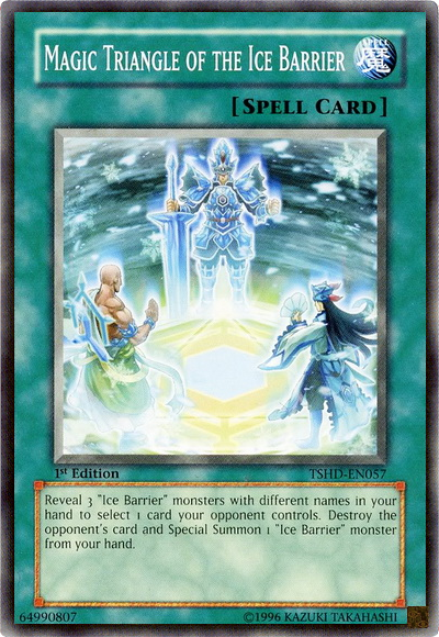 Magic Triangle of the Ice Barrier [TSHD-EN057] Common | Arkham Games and Comics