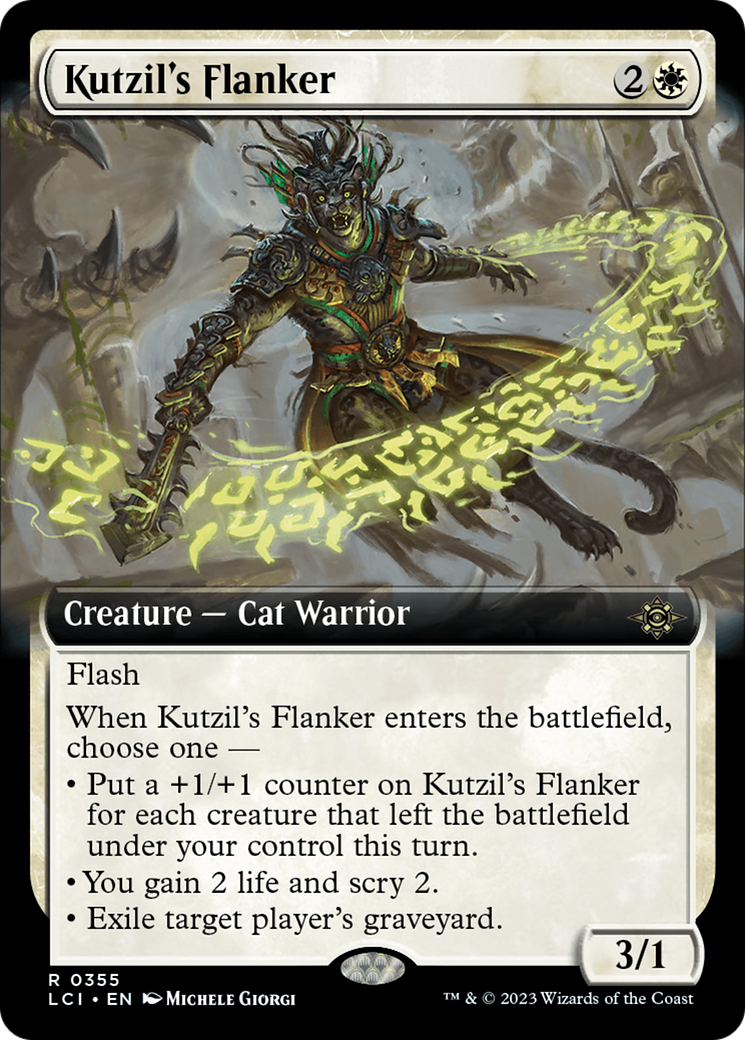 Kutzil's Flanker (Extended Art) [The Lost Caverns of Ixalan] | Arkham Games and Comics