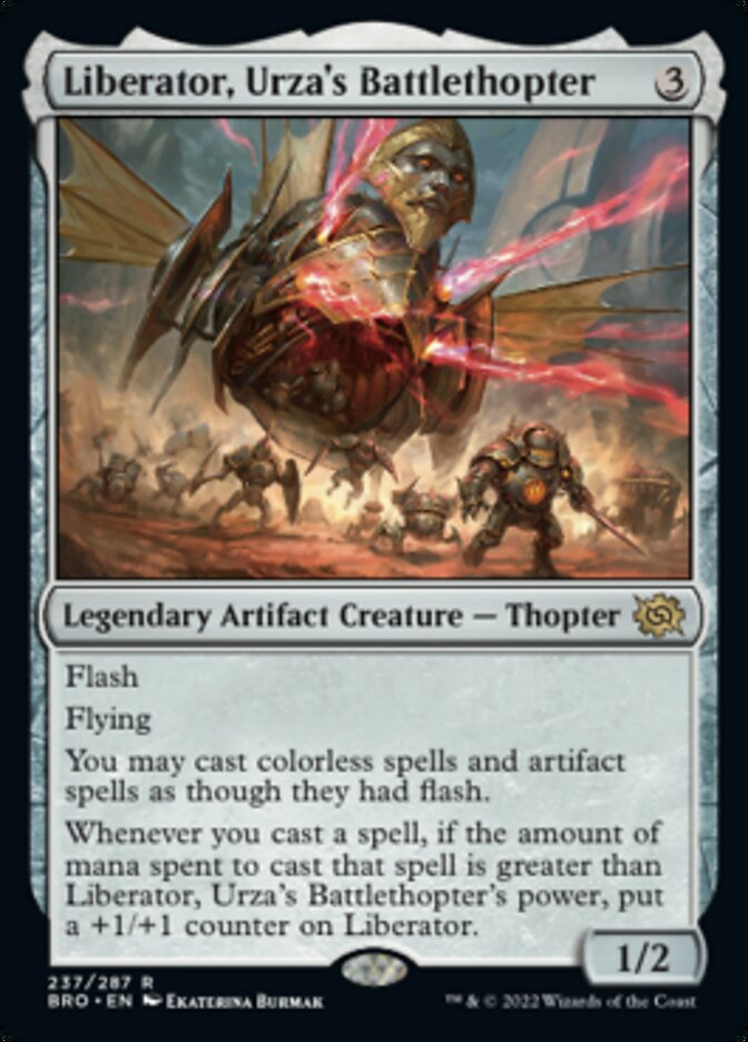 Liberator, Urza's Battlethopter [The Brothers' War] | Arkham Games and Comics