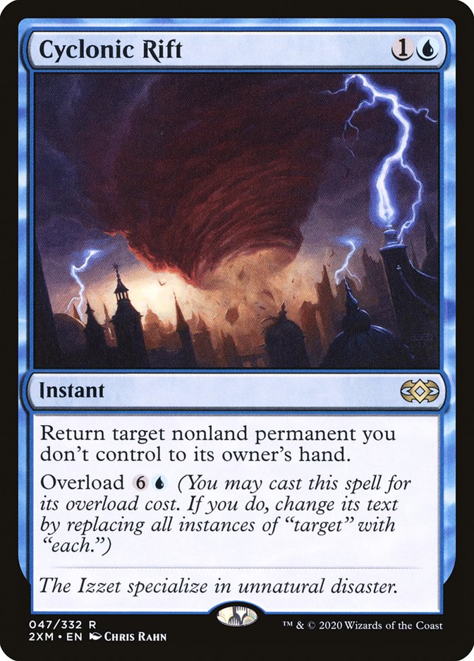 Cyclonic Rift [Double Masters] | Arkham Games and Comics