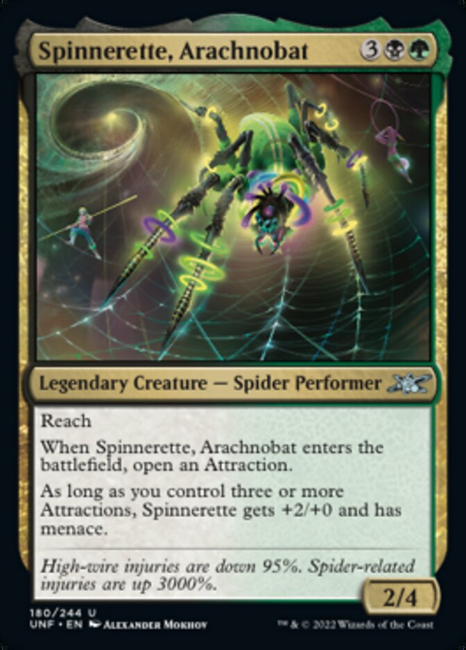 Spinnerette, Arachnobat [Unfinity] | Arkham Games and Comics