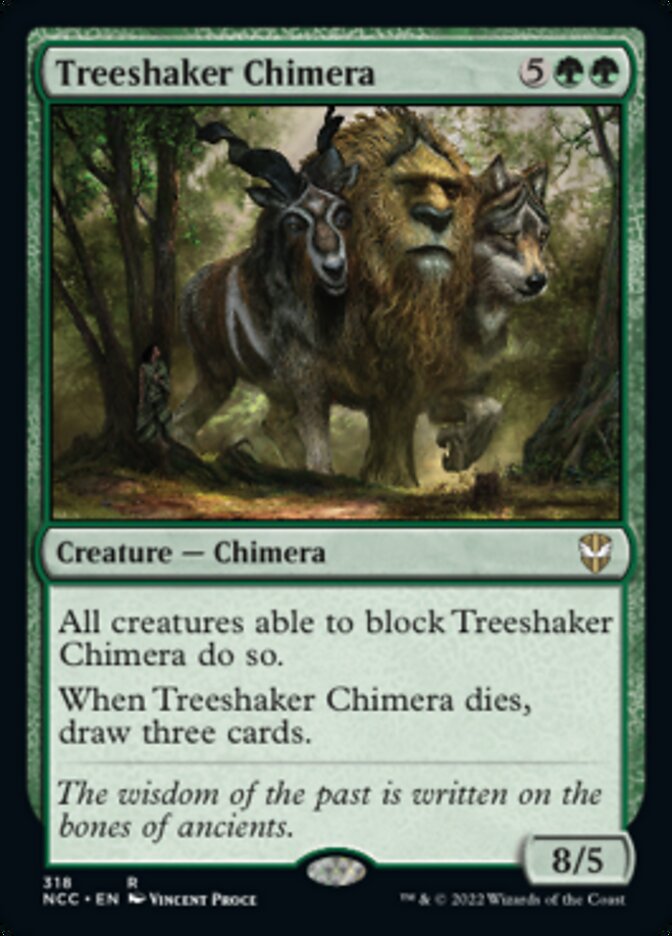 Treeshaker Chimera [Streets of New Capenna Commander] | Arkham Games and Comics