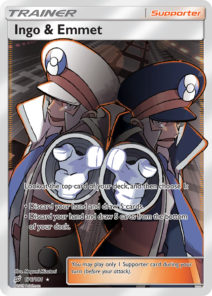 Ingo & Emmet (176/181) [Sun & Moon: Team Up] | Arkham Games and Comics