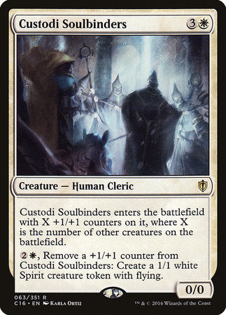 Custodi Soulbinders [Commander 2016] | Arkham Games and Comics